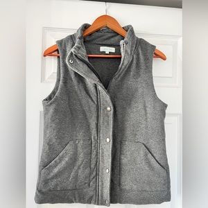 Grace & Lace Gray Vest- Size M